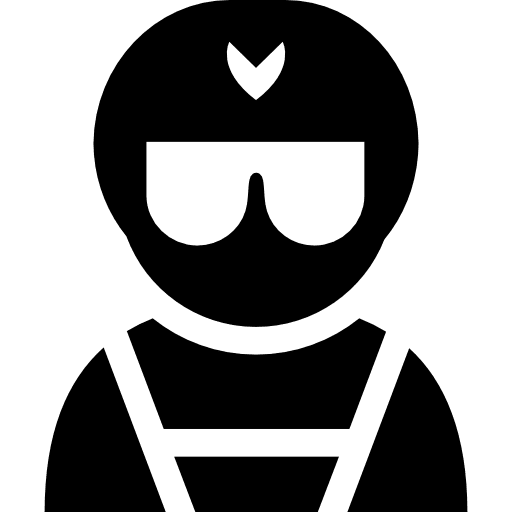 Pilot helmet military army icon