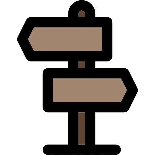 Direction panel direction directions icon