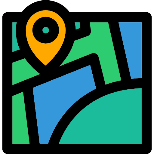 Map map maps and flags placeholder icon