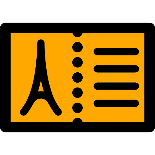 Postal card zip code message icon