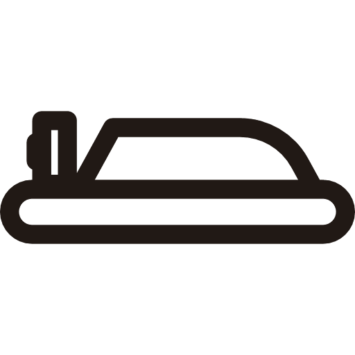 Hovercraft vehicle transport hovercraft icon