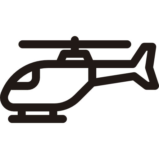 Helicopter helicopter chopper transport icon