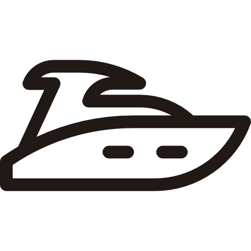 Yacht yacht boat ship icon