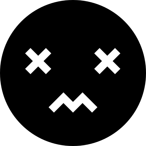 Exhausted exhausted faces emotions icon