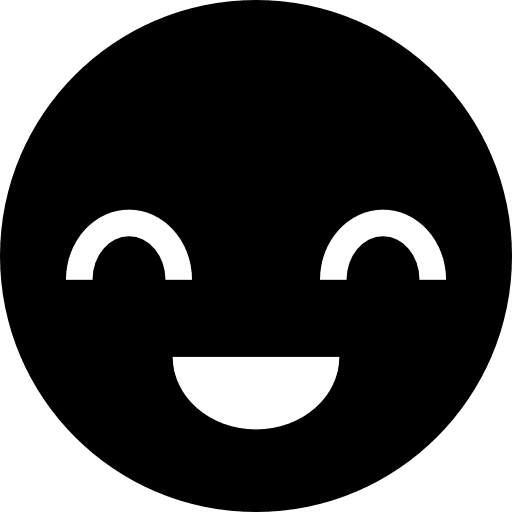 Happy happy emoticons head icon