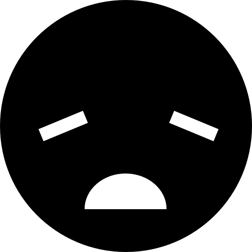 Tired faces emotions tired icon