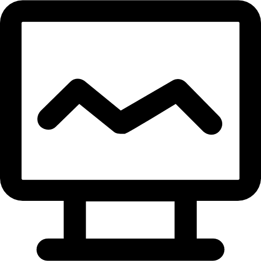 Computer computer tv technology icon