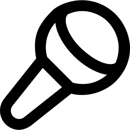 Microphone radio voice recording microphone icon