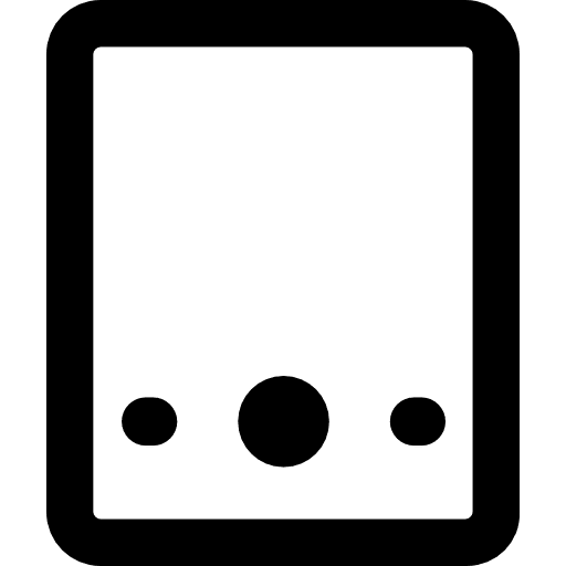 Smartphone multimedia technology touch screen icon