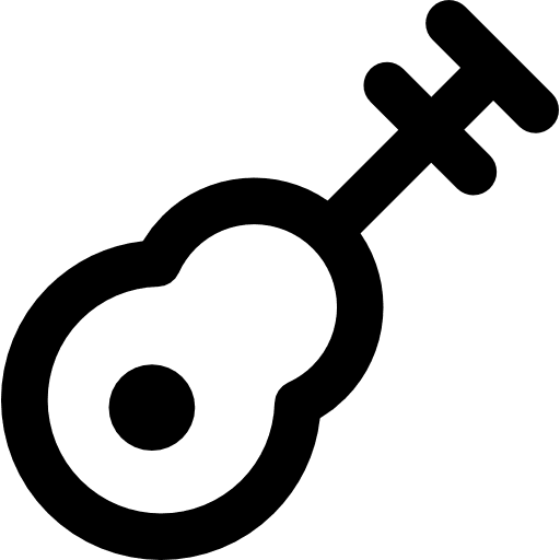 Guitar guitar music string instrument icon