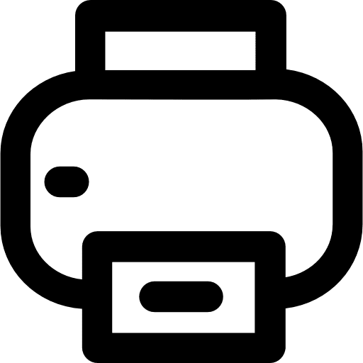 Printer technology printer ink icon