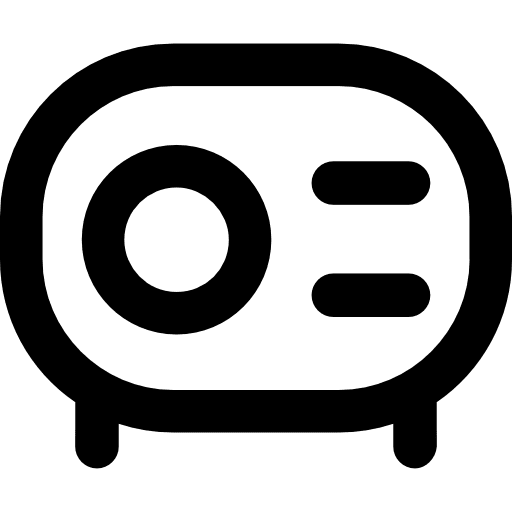 Projector technology picture multimedia icon