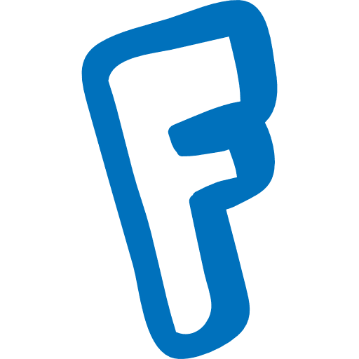 Fotki social network social media symbol icon
