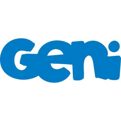 Geni social network symbol logotype icon
