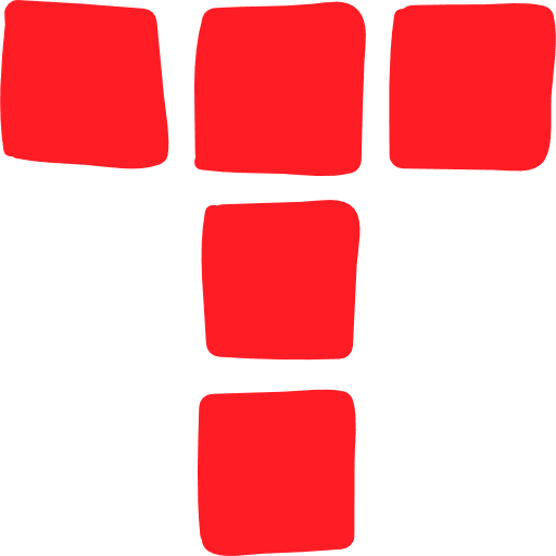 Typophile symbols social social media icon