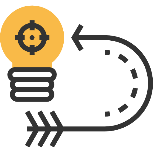 Bulb archery darts dart board icon