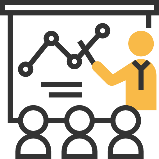 Statistics statistics presentation chart icon
