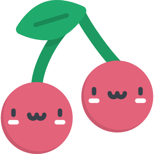 Cherry diet food girly icons icon