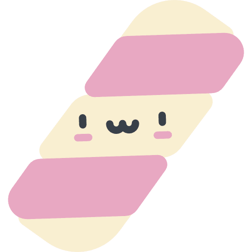 Marshmallow food girly icons spiral icon