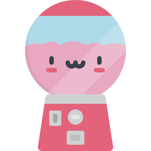 Candies machine dessert birthday and party food and restaurant icon