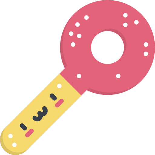 Gummy sugar girly icons key icon