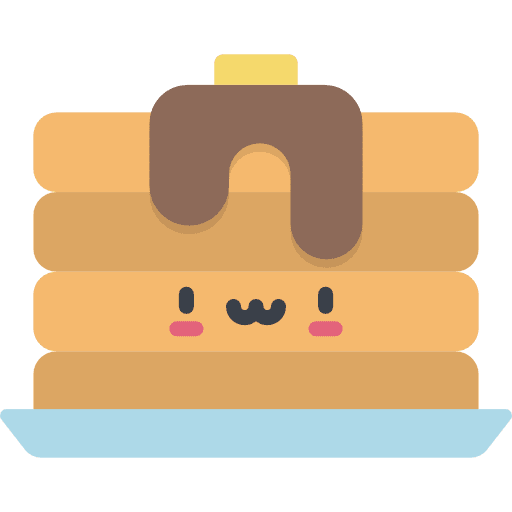 Pancakes french food and restaurant baker icon