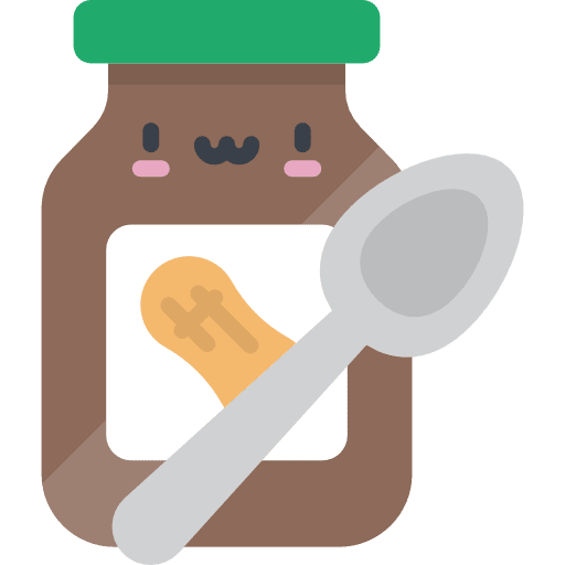 Peanut butter item shopping shopping store icon