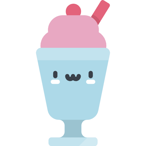 Milkshake food and restaurant drink milkshake icon