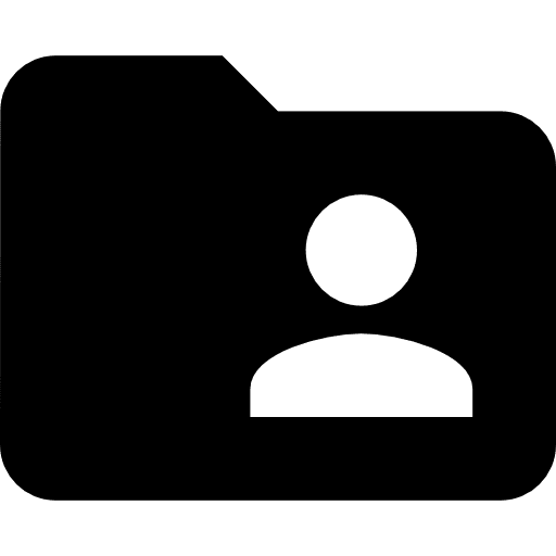 Folder storage office material folder icon