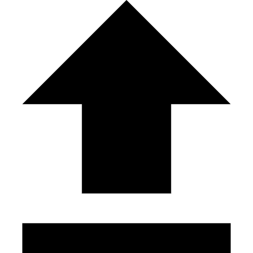 Upload up arrow ui outbox icon