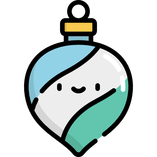 Bauble christmas ball decoration xmas icon