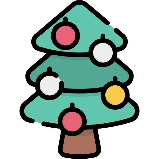 Christmas tree christmas nature woods icon