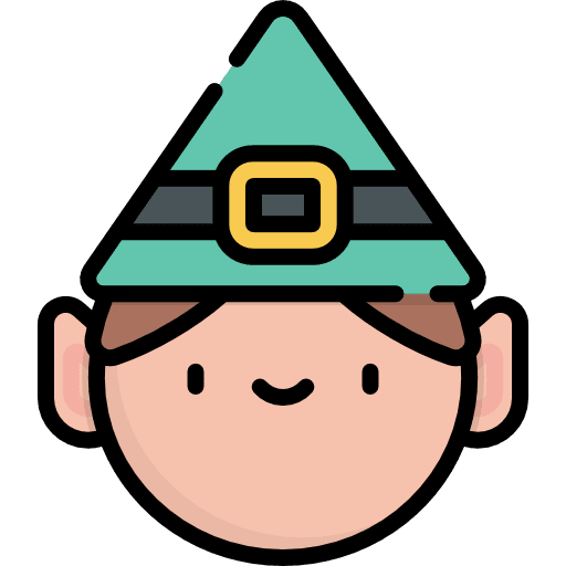 Elf elf fantasy elf costume icon