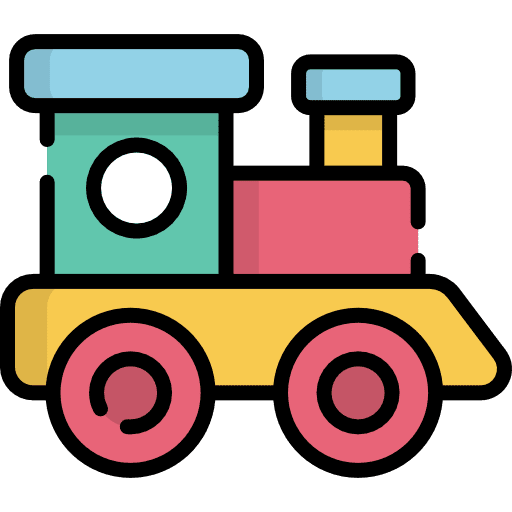 Toy train toy train locomotive toy icon