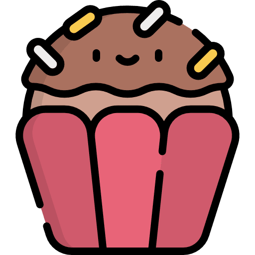 Cupcake dessert cupcake bakery icon