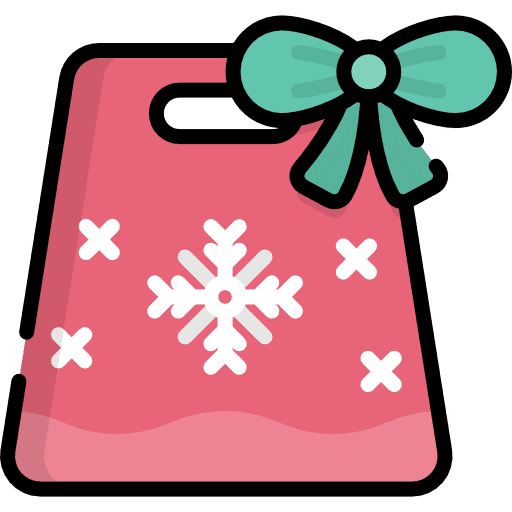 Gift gift birthday and party christmas presents icon