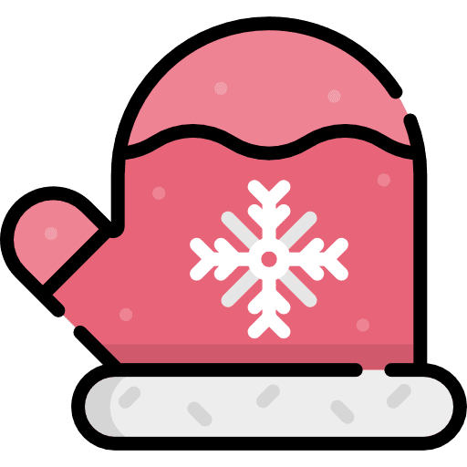 Mitten protection gloves mitten icon
