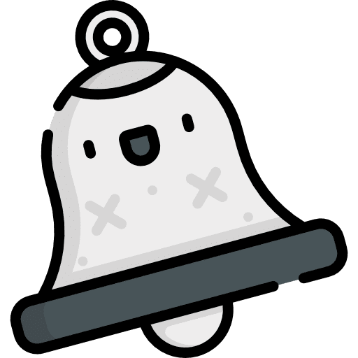 Bell tools and utensils alarm musical instrument icon