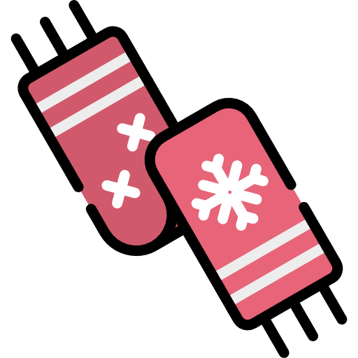 Scarf christmas garment clothes icon