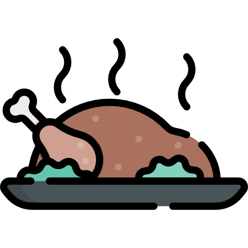 Turkey chicken turkey roast chicken icon