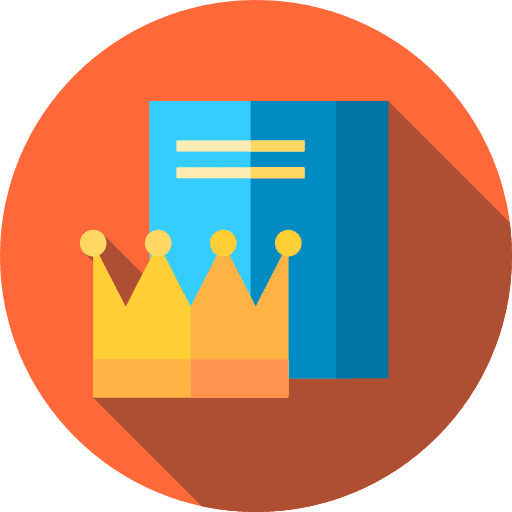 Book moderator study reading icon