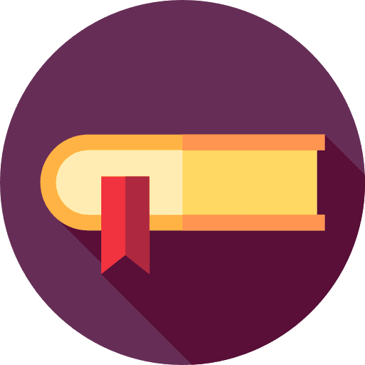 Bookmark address book interface education icon