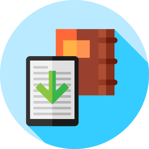 Book ebook web download icon