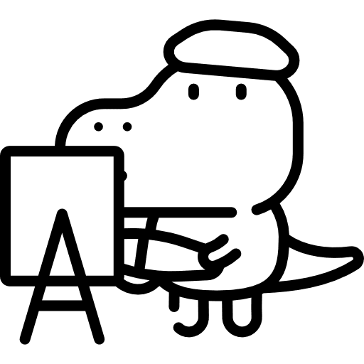 Artist artist emoji art and design icon