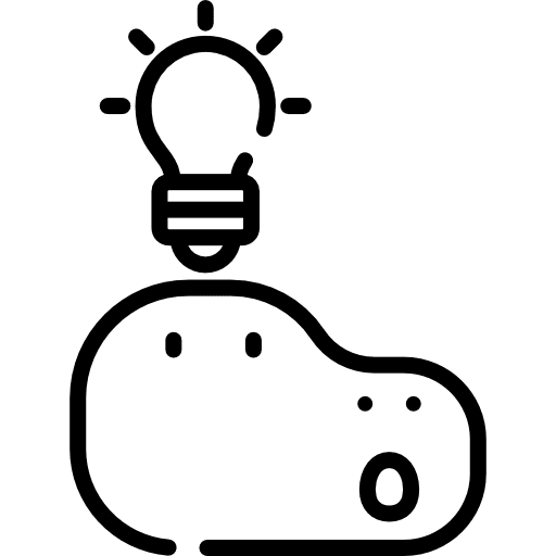 Idea emoji avatar idea icon