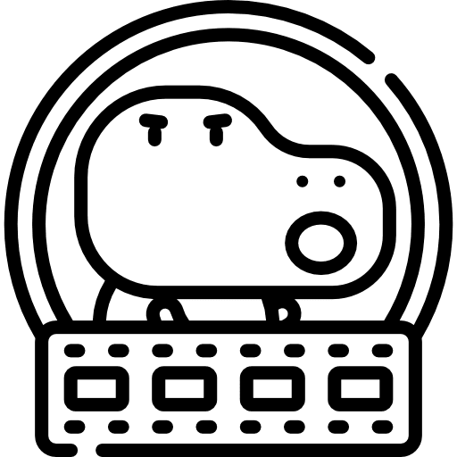 Movie feelings movie dinosaur icon