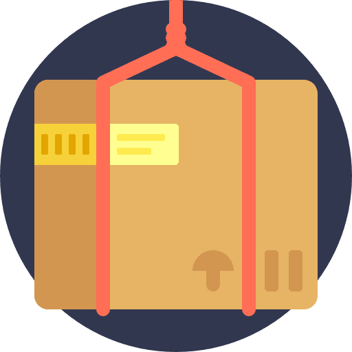 Box storage box storage container icon