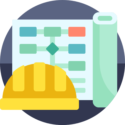 Engineering professions and jobs occupation engineer icon