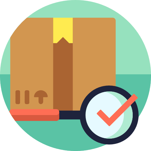 Product archive storage box icon