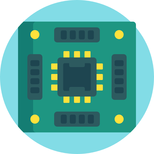 Cpu cpu technology electronics icon